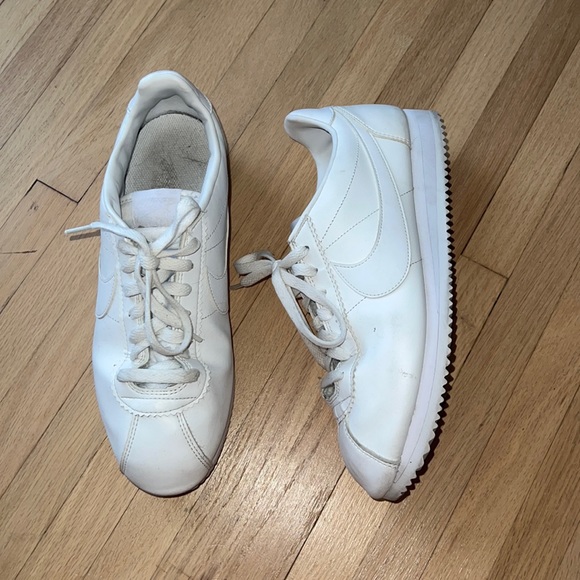 Nike Other - All white NIKE Cortez sz 10